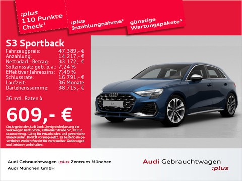 Audi S3 Sportback TFSI qu