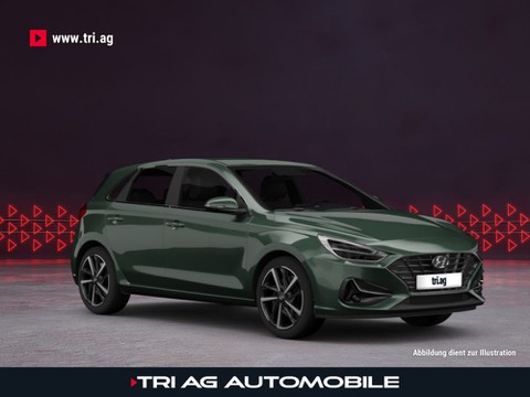 Hyundai i30 1.5 T-GDI Advantage Hybrid Cypress Green Mineraleffekt