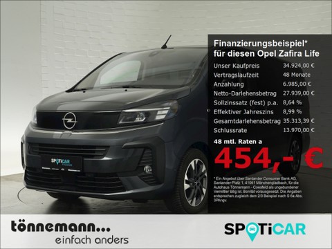 Opel Zafira Life EDITION XL SITZ