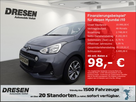 Hyundai i10 1.2 YES Plus 87PS hinten