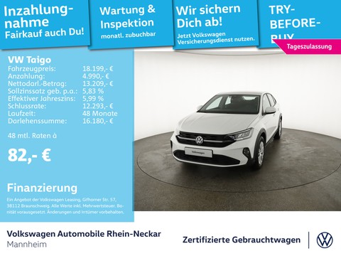 Volkswagen Taigo 1.0 TSI Front