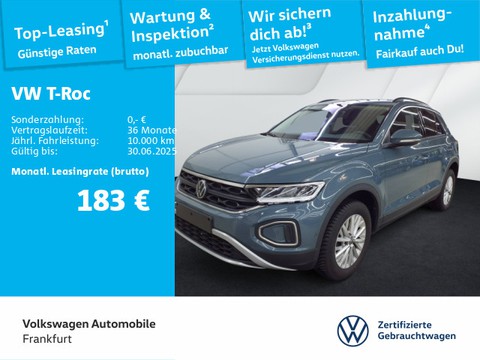 Volkswagen T-Roc 1.0 TSI Life Digitaler Radioempfang Rückleuchten