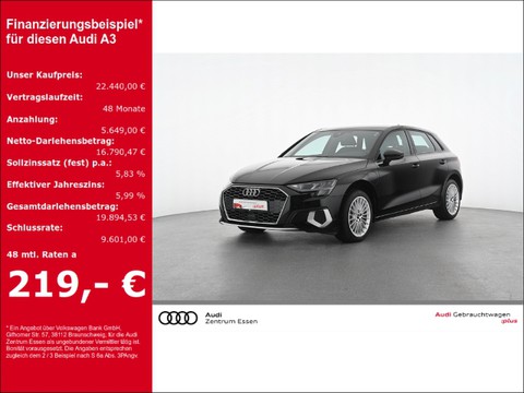 Audi A3 Sportback Advanced 40 TFSI e PLUS APP MUFU
