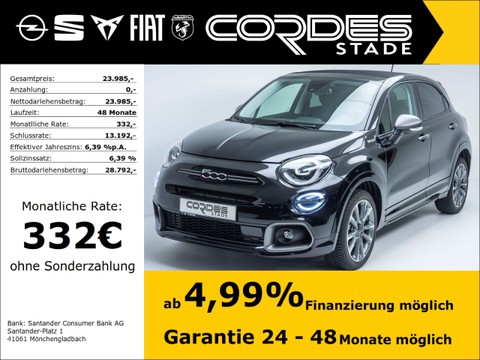 Fiat 500X 1.5 Dolcevita Sport GSE Mild-Hybrid Allwetter Automatik (74)