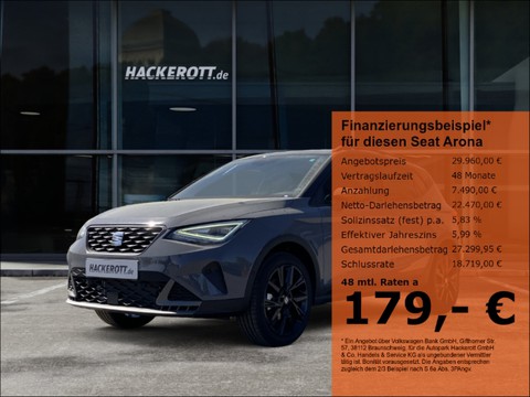 Seat Arona 1.0 TSI FR Black Edition116 PDCückfahrkamera