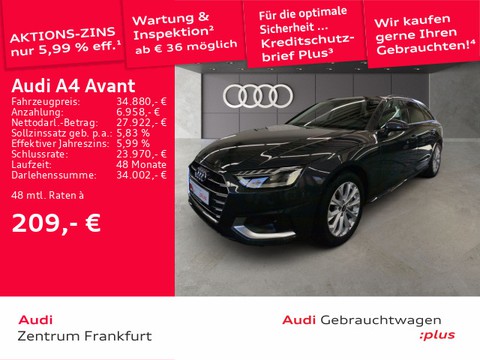 Audi A4 Avant 40 TDI advanced VC
