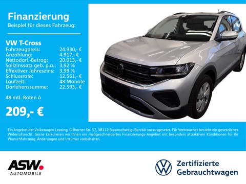 Volkswagen T-Cross 1.0 TSI Life v h