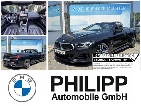 BMW 850 xDrive Cabrio LASER Sitzklima DA-Prof PA h&k