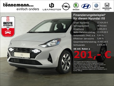 Hyundai i10 TREND SITZ LENKRADH HI ALARMANL