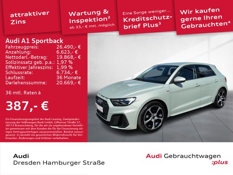 Audi A1 Sportback 25 TFSI S line