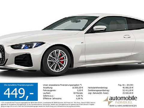 BMW 430 i xDr Coupé M Sport Pro LCI II