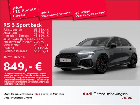 Audi RS3 Sportback