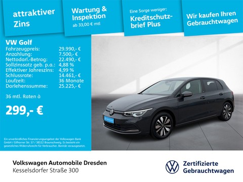 Volkswagen Golf 1.5 VIII Life eTSI LANE