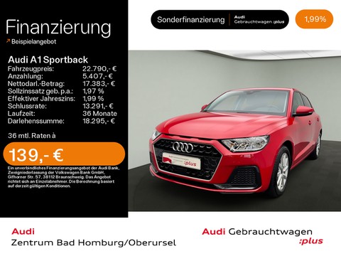 Audi A1 Sportback Advanced 25 TFSI Audi Connect
