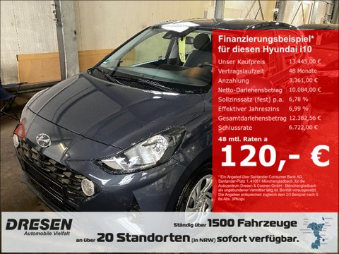 Hyundai i10 Select Funktions-Pak Notbremsass Spurhalteass
