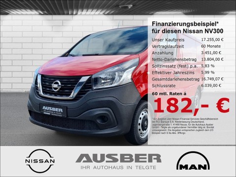 Nissan NV300 2.0 Kastenwagen L1 t abnehmb to LRB-Holz Innenverkl halbhoch