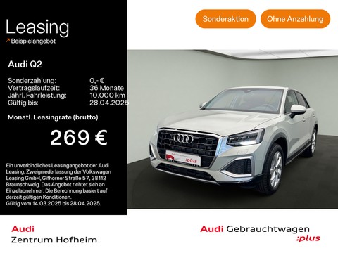 Audi Q2 35 TFSI Advanced Vorb