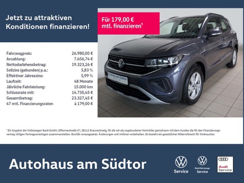 Volkswagen T-Cross 1.0 TSI Life |