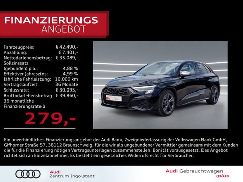 Audi S3 Sportback TFSI Optikpaket-Schwarz