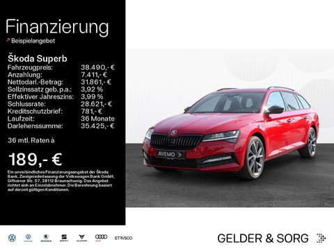 Skoda Superb 2.0 TSI Combi Sportline 19Z