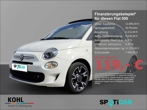 Fiat 500 1.0 RockStar Mild Hybrid EU6d Start-Stop Berganfahrass