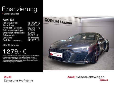 Audi R8 1.7 Coupé V10 performance EUPE 2380