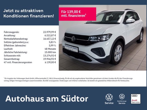 Volkswagen T-Cross 1.0 TSI Life | App