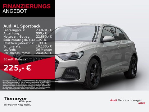 Audi A1 Sportback 25 TFSI ADVANCED LMH OPTIKPKT