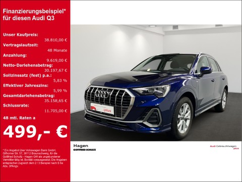 Audi Q3 45 TFSIe PAN S line