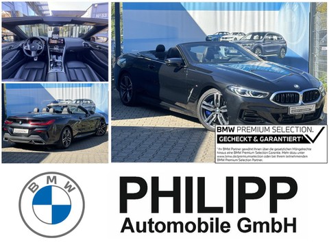 BMW 850 xDrive Cabrio LASER Sitzklima DA-Prof PA h&k