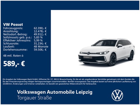 Volkswagen Passat 1.5 l R-Line eHybrid