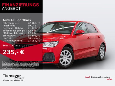 Audi A1 Sportback 25 TFSI ADVANCED LM16 SMARTP-INTERF PRIVACY