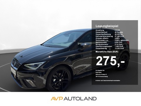 Seat Ibiza 1.0 TSI FR Black Edition | |