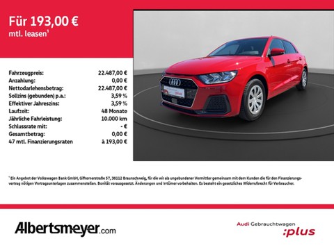 Audi A1 Sportback 25 TFSI advanced SMI EPH