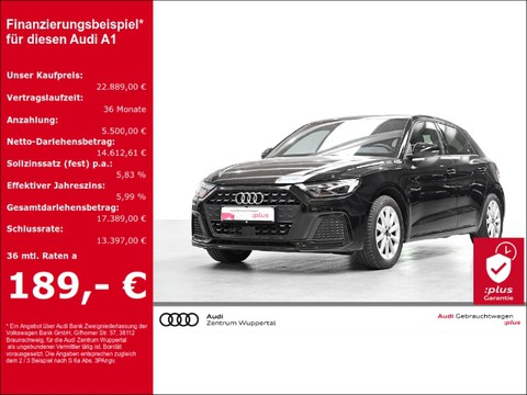 Audi A1 Sportback 25 TFSI INTERFACE ADVANCED
