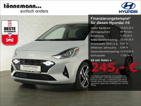 Hyundai i10 PRIME SITZ SMARTKEY INDUKTIONSLADEN