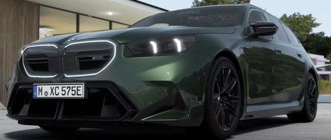 BMW M5 MALACHITGRÜN Sitzbelüftung 360Kamera IconicGlow
