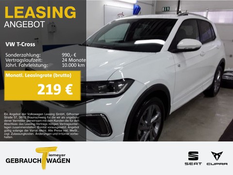 Volkswagen T-Cross 1.0 TSI R-LINE IQ LIGHT
