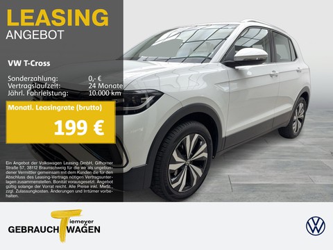 Volkswagen T-Cross 1.0 TSI STYLE IQ LIGHT