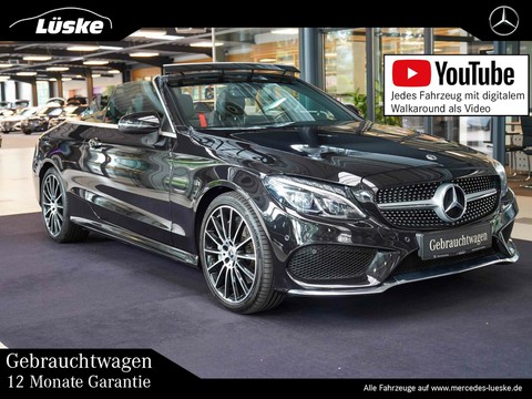 Mercedes-Benz C 250 Cabrio AMG Line Vielspeiche Burmester Memo