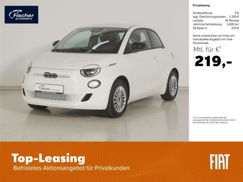 Fiat 500E Elektro RED