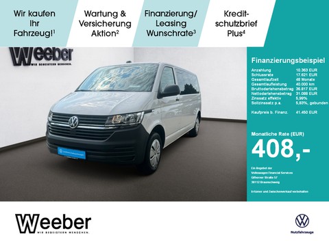 Volkswagen T6 Kombi 1 Transporter lang