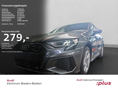 Audi A3 Sportback 45 TFSI e S line