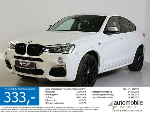 BMW X4 M40 i M Sportpaket H&K Ka