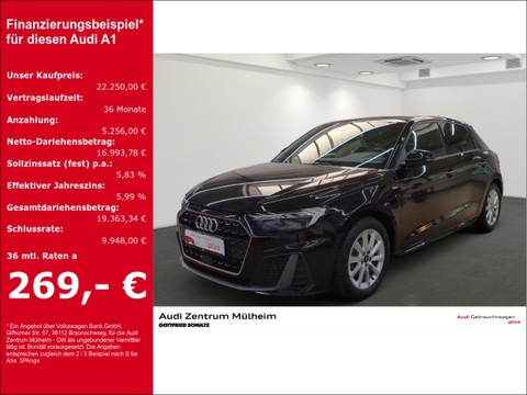 Audi A1 Sportback 25 TFSI S line Nvai