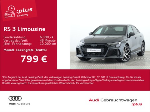 Audi RS3 Limousine V max 280