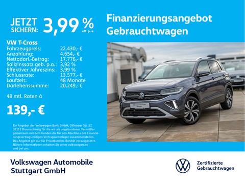Volkswagen T-Cross 1.0 TSI Style