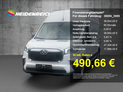 Maxus eDeliver 9 Kastenwagen L3H3 h Elektro Automatik (Mietw )