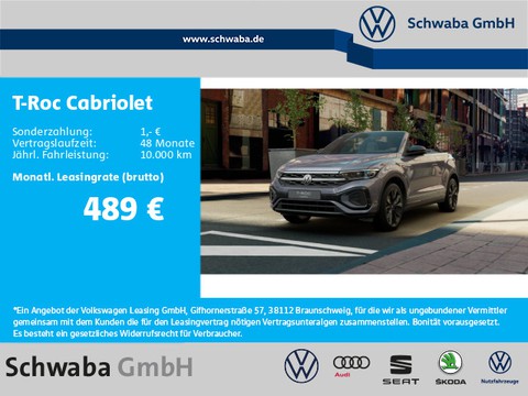 Volkswagen T-Roc Cabriolet R-Line