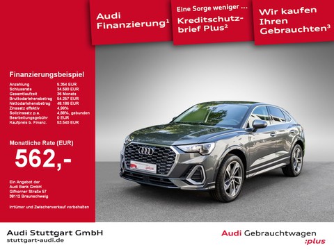 Audi Q3 Sportback 45 TFSI qu S line Assistenzpaket